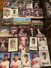 Baseball Team issued photo cards vintage