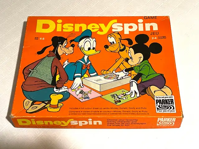  Disney spin vintage children's game – read description in Arts & Collectibles in City of Toronto - Image 2