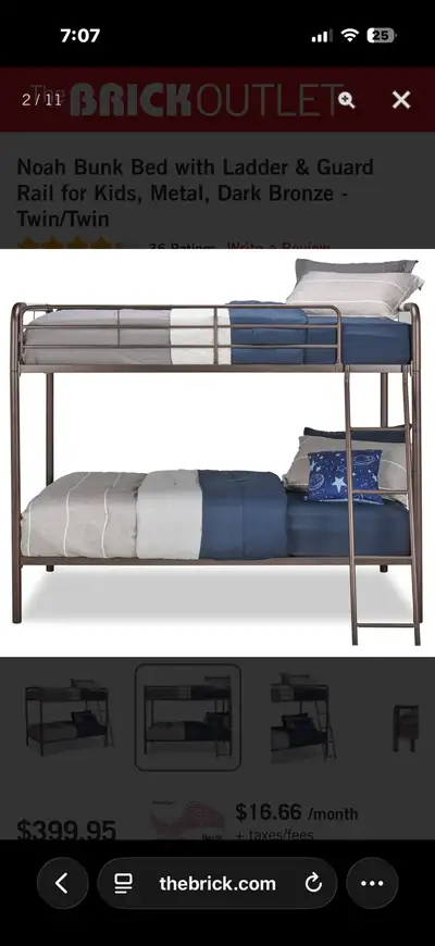 Brand new bunkbed, View more