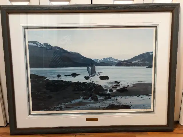 1990 TOWARDS THE PROMISE By Liz Mitten Ryan 19" X 29" Numbered P63860082501507120