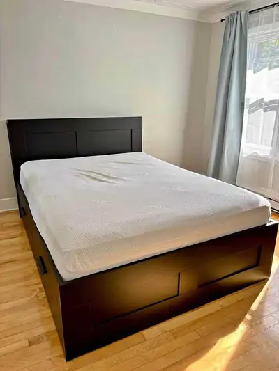 Perfect condition || Double bed frame & mattress for sale ||, View more