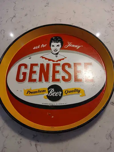 Genesee beer tray, View more