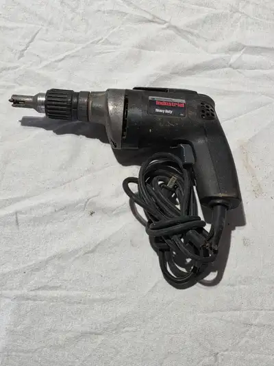 Black & Decker Industrial Drywall Scrugun | VSR Screwdriver, View more