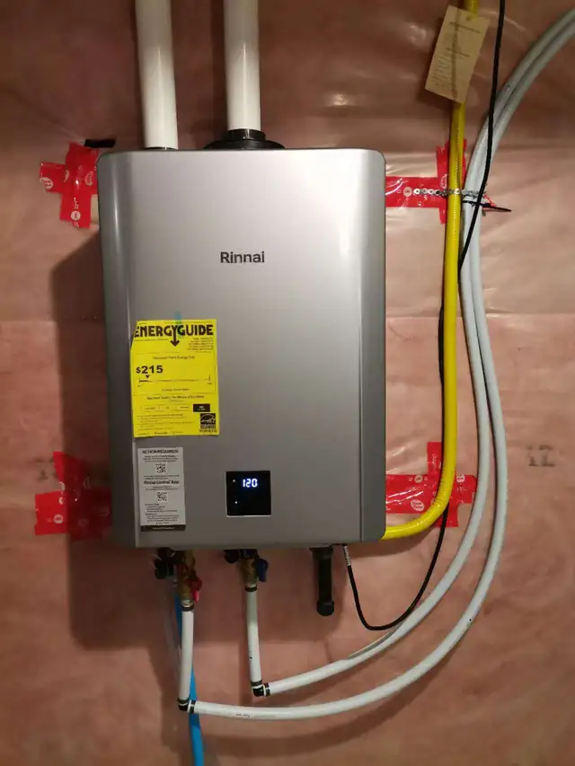 Rinnai Tankless Water Heater (with installation) in Heating, Ventilation & Air Conditioning in Ottawa - Image 6