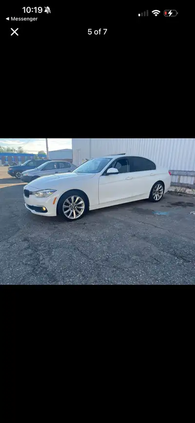 Works great. 330i Xdrive Trade for a nice truck