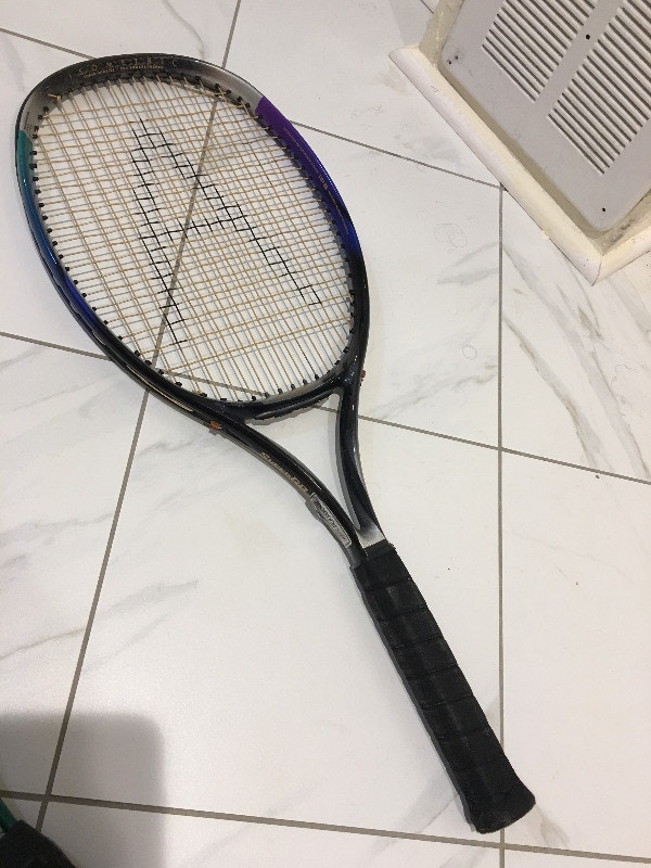 Yonex/Dunlop Tennis and Head TitaniumPowerPattern Squash Racquet