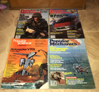 Popular Mechanics 1983 1986 & 87 New Car Issues $5 for all