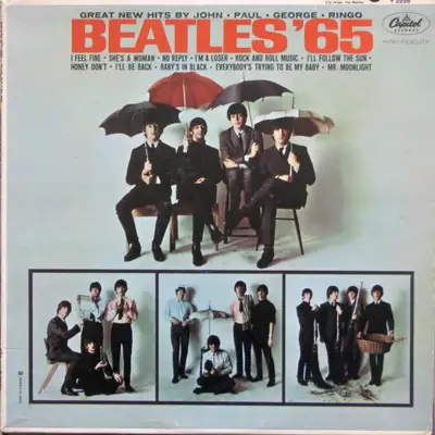 Beatles -- Beatles '65 ** DISQUE VINYLE // VINYL RECORd ((VERY RARE)) (first original press '1964' C...