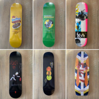 New skateboard decks