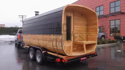 Our handcrafted saunas are made of Canadian Red Cedar and designed for real heat, daily rituals, and...