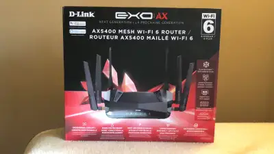 D-Link AX5400 Router, View more