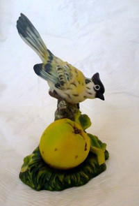 Yellow bird figurine