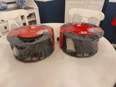 500 mini clear Christmas lights indoor outdoor 35$each , View more