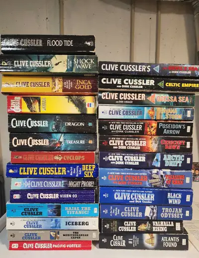 Clive Cussler Books, View more