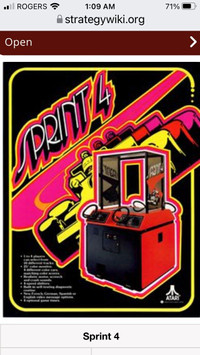 Wanted Sprint 4 arcade