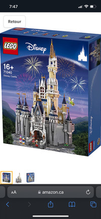 71040 LEGO Disney World Cinderella Castle