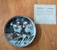 Wayne Gretzky Great Moments in Hockey Historic 802nd Plate