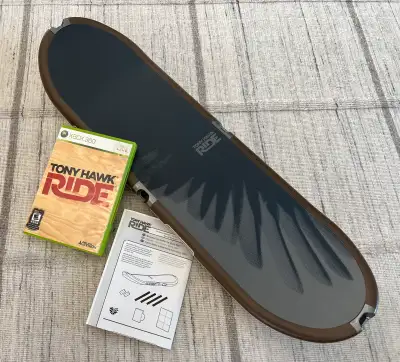 Tony Hawk Ride Xbox 360 Game and Wireless Skateboard Controller, View more