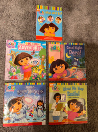 5  Dora the Explorer books