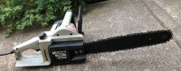 ELECTRIC CHAINSAW FOR PARTS OR REPAIR