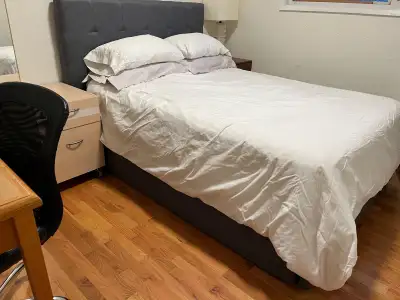 Nicely furnished bedroom on the second floor in the house close to university is available for rent...