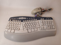 Microsoft Natural Keyboard Ergonomic Comfort Multimedia 1.0A