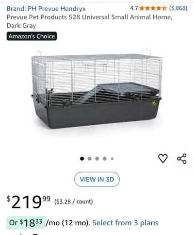 New In Box Prevue Hendryx 528 Rat Cage , View more