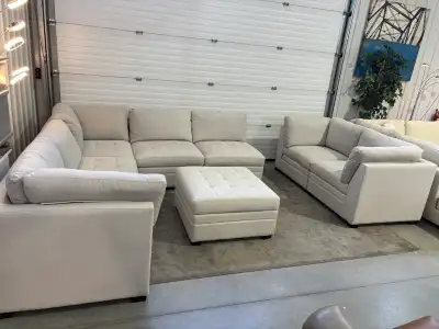 New!  8 pcs fabric modular sectional , View more