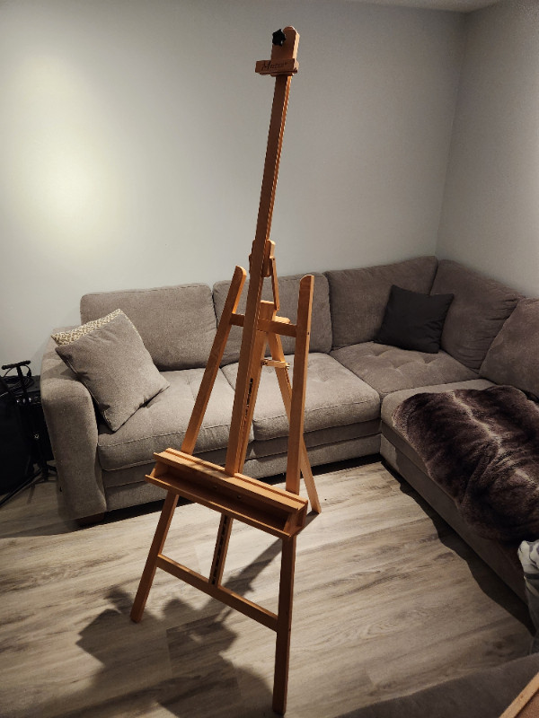 Large Adjustable Painters Artist Studio A-frame Easel in Hobbies & Crafts in Cole Harbour