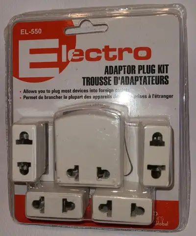 Electrical Plug Adaptors for traveling the world. BRAND NEW., View more