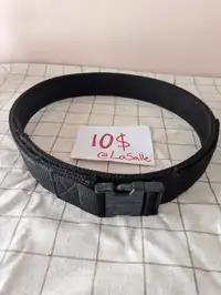 ceinture militaire noir XL