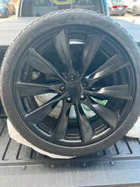 Tesla Model 3 Performance WINTER tires with RIMS