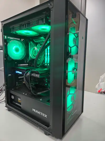 Beast Gaming PC - Ryzen 5700 - RTX 3070 - 16GB RAM - 512GB NVMe, View more