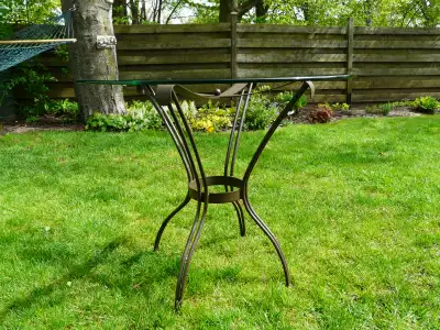 Round Glass Multi Purpose Table, View more