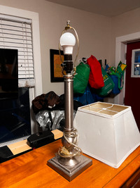 Metal Table Lamp