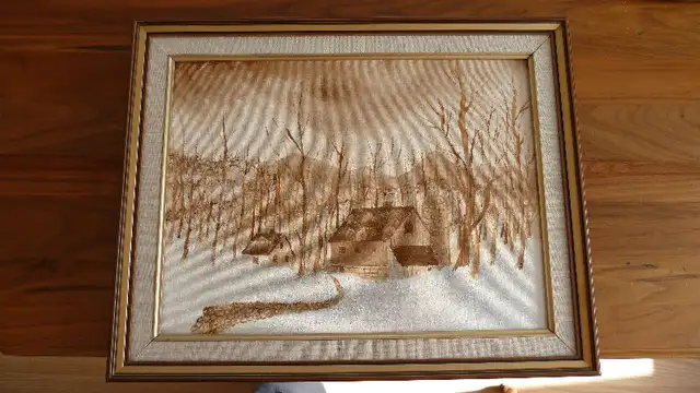2 Peintures paysage d'hiver in Hobbies & Crafts in Lévis - Image 3