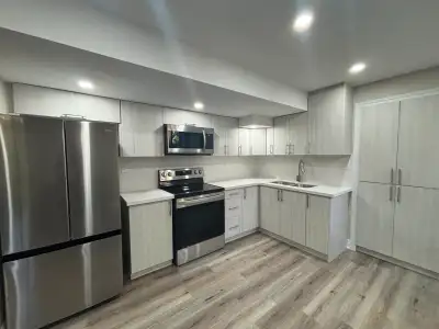 Brand New - 2 Bedroom, 1 Bath Basement Apartment
