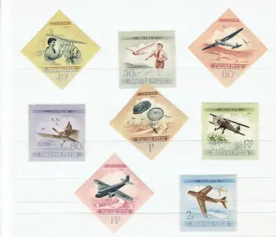 Série de l'HONGRIE  "Étudiants et l'Aviation"., View more