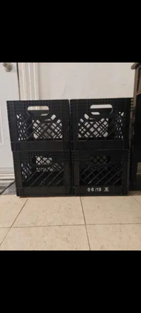 milk crates. $4 each.