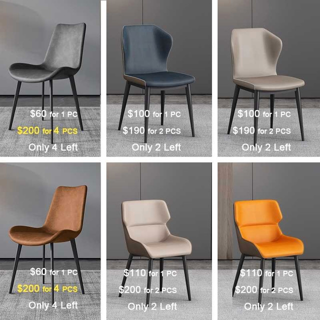 New Dining Chairs in Chairs & Recliners in Oakville / Halton Region