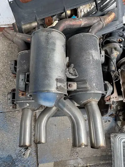 Oem mufflers off my BMW E39 m5 2000-2003