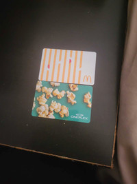 Gift cards for sale 25 movies 10 McDonald's