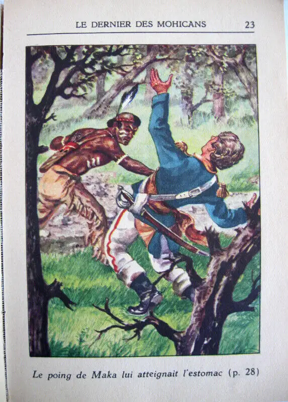 LIVRE.DERNIER DES MOHICANS..PUBLICATIONS MULDER/HOLLANDE c.1950 in Arts & Collectibles in West Island - Image 3