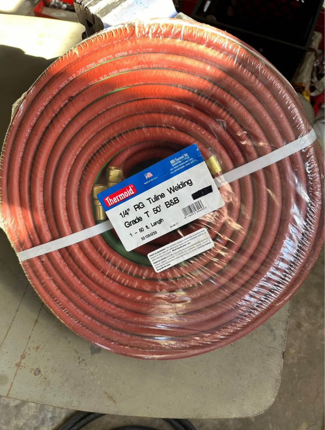 Thermoid 1/4" RG Tuline oxy-fuel hose in Other in Calgary