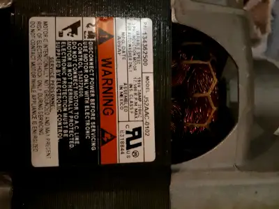 Motor from whirlpool washer