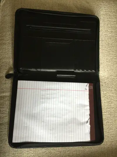 LEATHER LOOK BINDER PORTFOLIO for Business or Home, View more