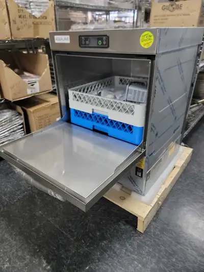 I'm selling new Aqualave undercounter dishwasher, perfect for commercial use with its efficient desi...