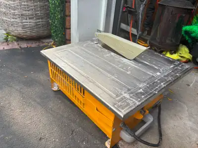 WorkForce THD550 7” Wet Tile Saw – Tested & Working, View more
