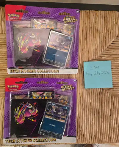 Ascended Heroes Tech Sticker Gastly - 2 available - $55 each, View more
