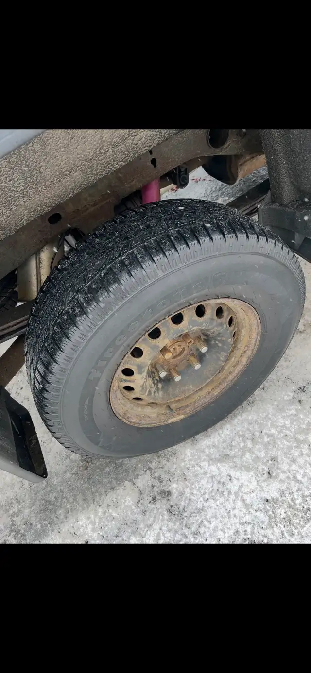 265/70/17 Firestone winter force on Chev/gmc half ton wheels.  in Tires & Rims in St. John's - Image 3